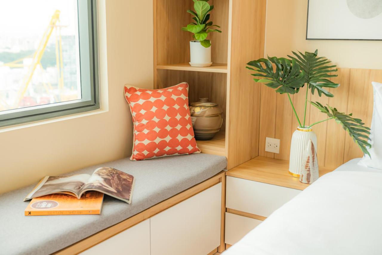 9Trip Stay In Soho Residence - 3 Bedrooms Apartment In District 1, Next To Bui Vien Walking Street - Free Saigon Nightlife Walking Tour Ho Chi Minh-Byen Eksteriør billede