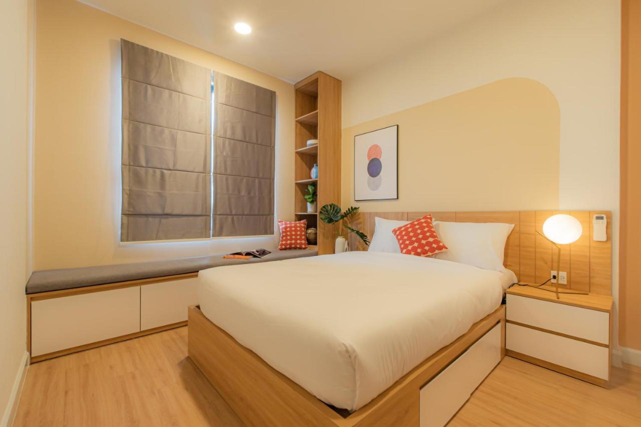9Trip Stay In Soho Residence - 3 Bedrooms Apartment In District 1, Next To Bui Vien Walking Street - Free Saigon Nightlife Walking Tour Ho Chi Minh-Byen Eksteriør billede