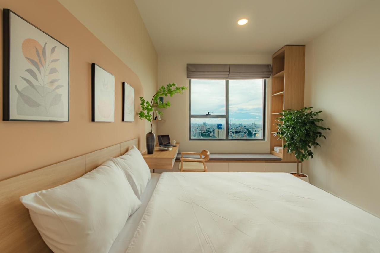 9Trip Stay In Soho Residence - 3 Bedrooms Apartment In District 1, Next To Bui Vien Walking Street - Free Saigon Nightlife Walking Tour Ho Chi Minh-Byen Eksteriør billede