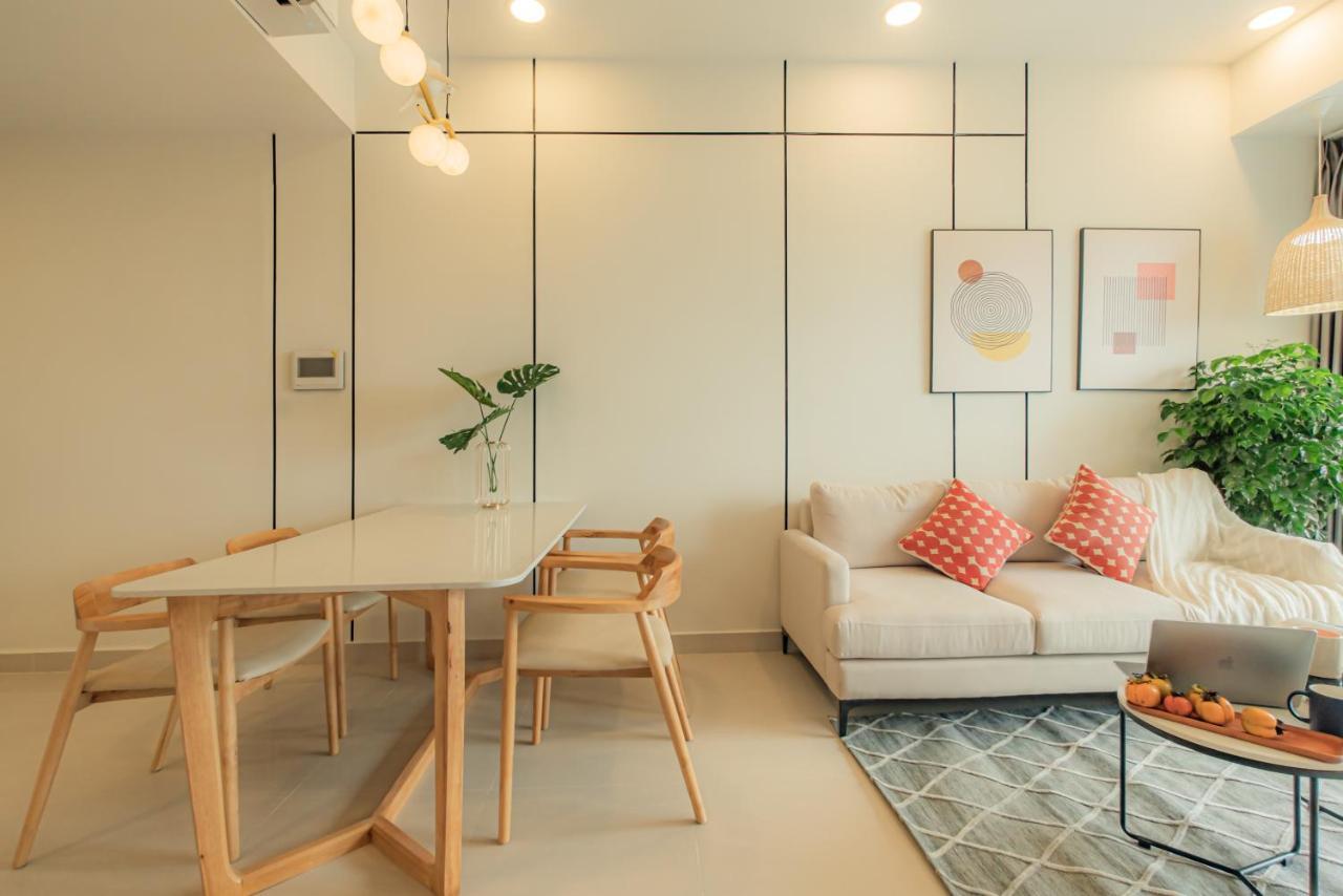 9Trip Stay In Soho Residence - 3 Bedrooms Apartment In District 1, Next To Bui Vien Walking Street - Free Saigon Nightlife Walking Tour Ho Chi Minh-Byen Eksteriør billede