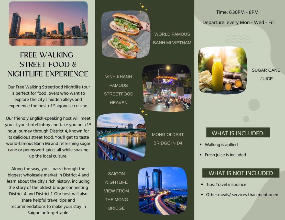 9Trip Stay In Soho Residence - 3 Bedrooms Apartment In District 1, Next To Bui Vien Walking Street - Free Saigon Nightlife Walking Tour Ho Chi Minh-Byen Eksteriør billede
